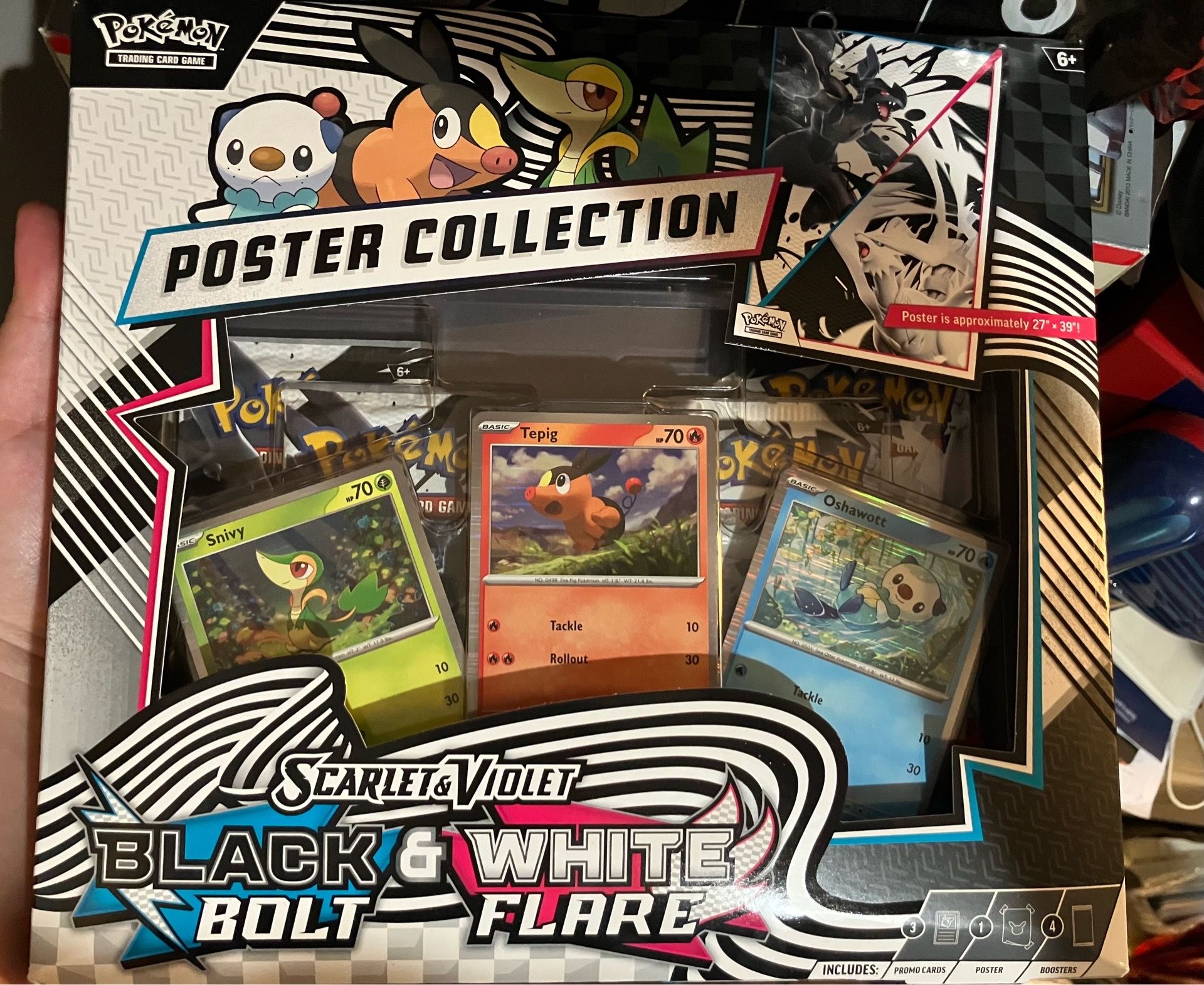 Pokémon Black Bolt And White Flare Poster Set