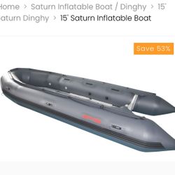 Saturn Inflatable Boat / Dinghy