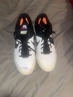 Nike A07961-102 Baseball Cleats Size 11 White/black Pro Mode