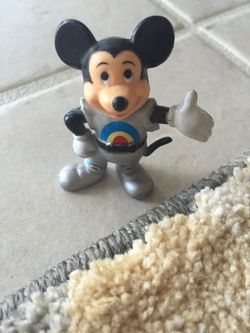 Mickey Mouse Plastic Figurine