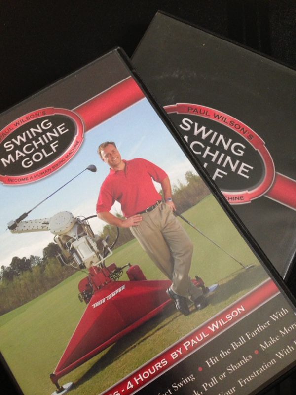 Golf Swing Training Dvd Swing Machine Paul Wilson Driver Woods Irons Wedge Putter For Sale In Covina Ca Offerup