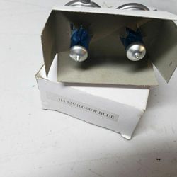 H4 12V 100/90W Blue light bulbs