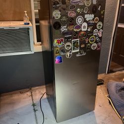 Vissani Convertible Upright Freezer/Refrigerator in Stainless Steel