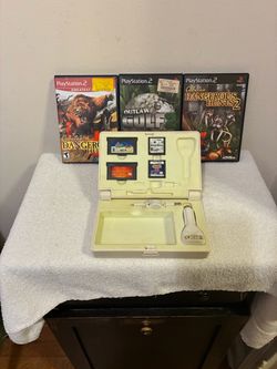 PS2 Games and Nintendo DS Game Case Bundle