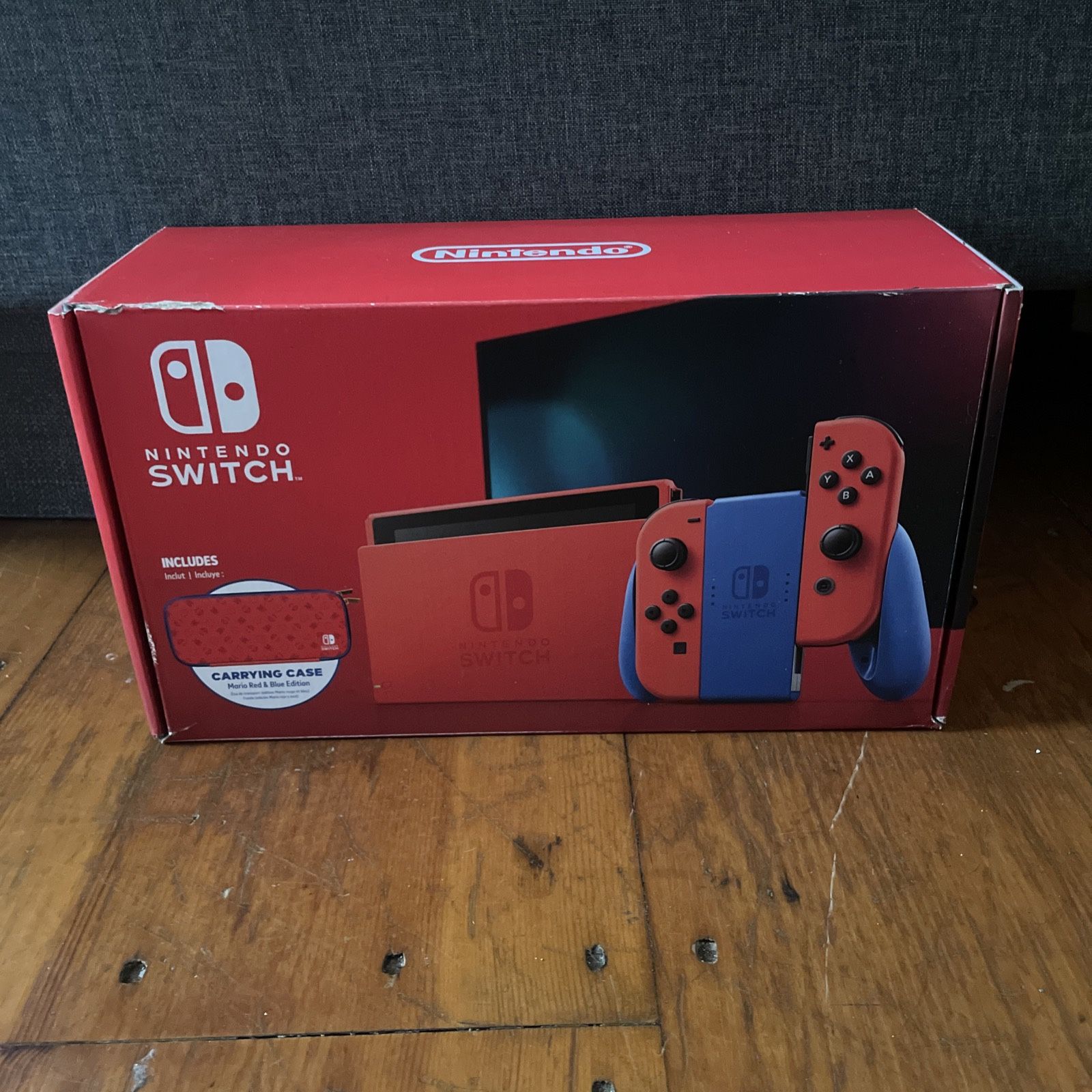 empty nintendo switch case