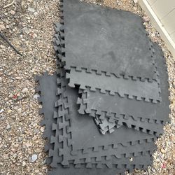 Foam Floor Mats Interlocking Gym Wrestling Exercise Mats – $15 for All