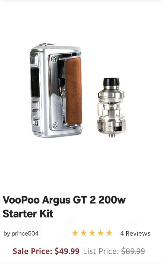 Argus GT2 – Kit avanzado 200w (nuevo/en excelente estado