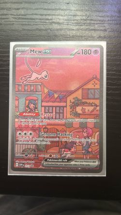 Mew Pokémon card