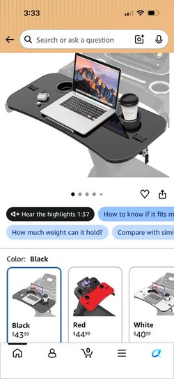 Treadmill Desk Attachment ( New)