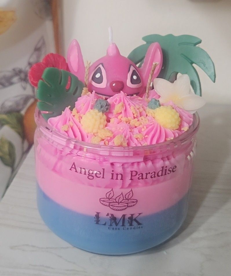Angel (Pink Stitch) Scented Candle