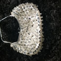 Vintage Beaded Purse Clutch Bag 