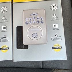 Defiant Keypad Deadbolt $30 For 1 Both For $55
