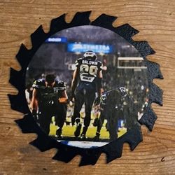 Decorative Saw Blade Doug Baldwin Seattle Seahawks 