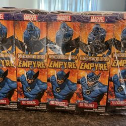 10 Sealed 10 Marvel HeroClix Empyre Booster Bricks – Collector Lot 