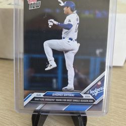 Dodgers Shohei Ohtani Insert Card