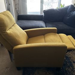 Sunshine Vonanda Fabric Recliner Chair, Adjustable