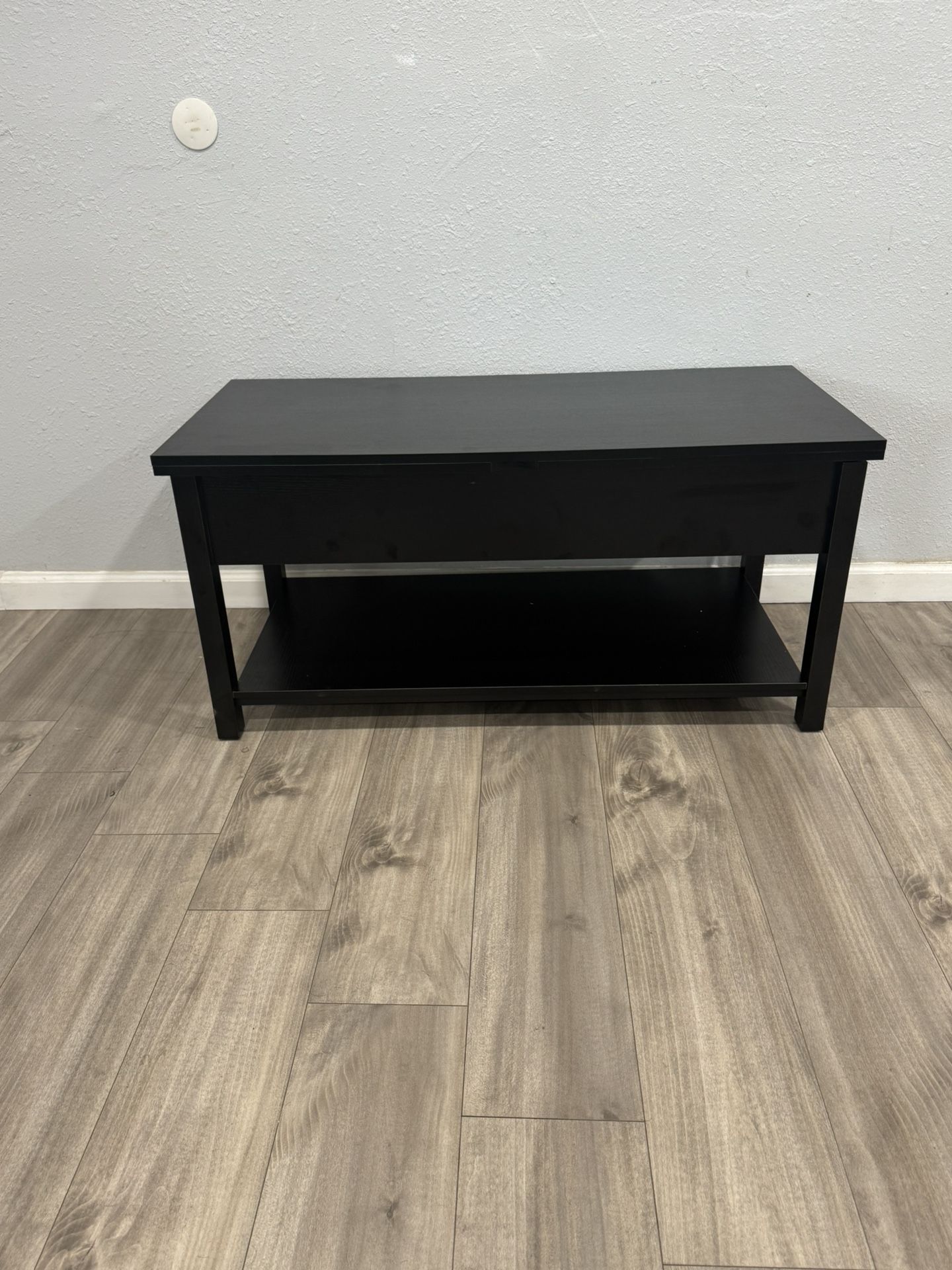 Black coffee table