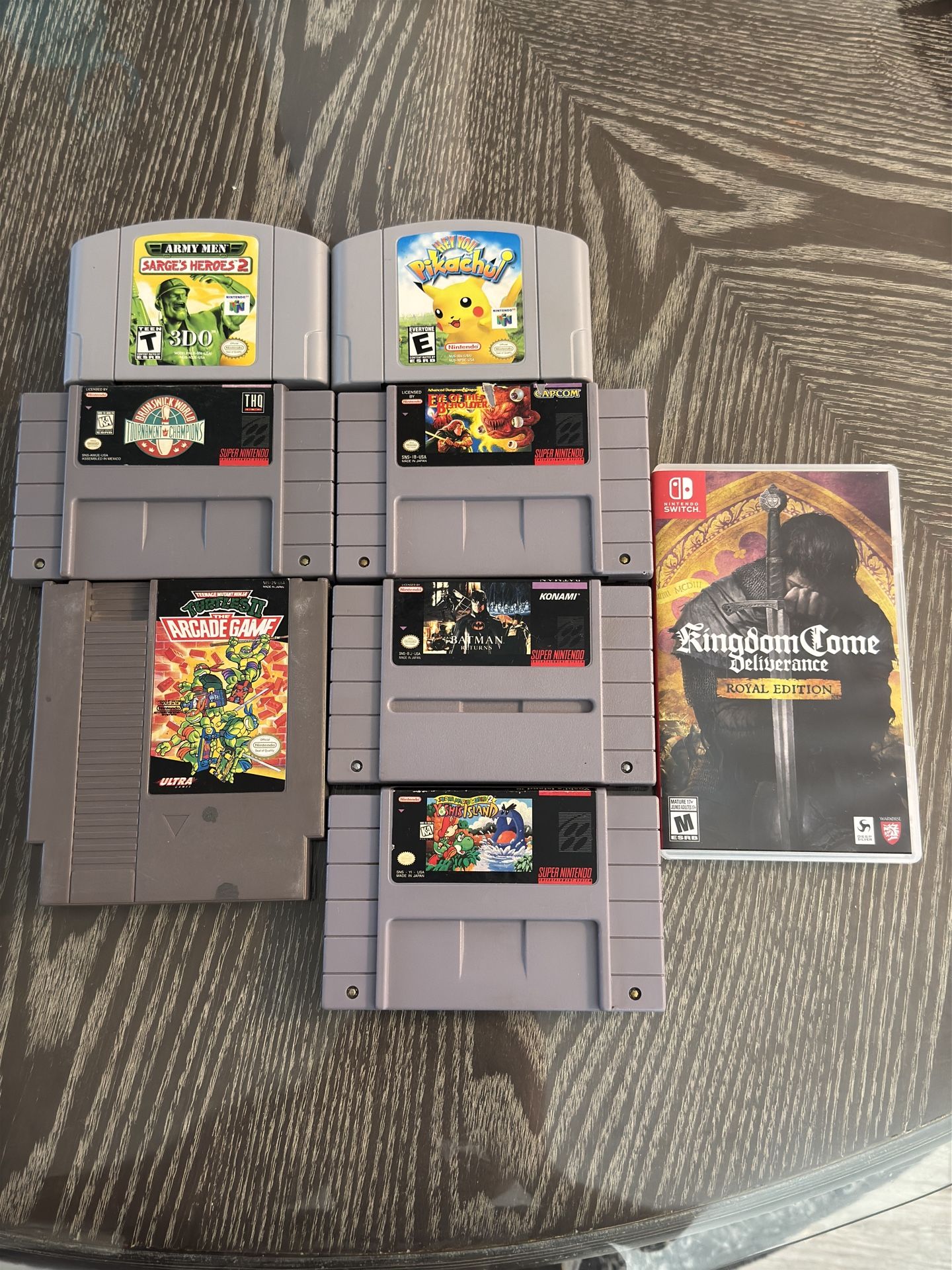 Video Games SNES. NES. N64. Nintendo Switch READ DESCRIPTION FOR PRICES