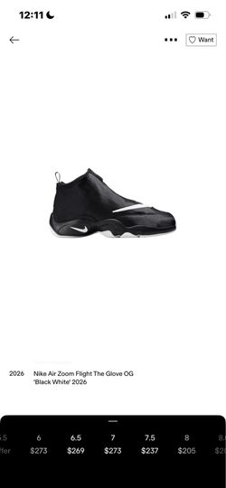 Nike air zoom flight The Glove
