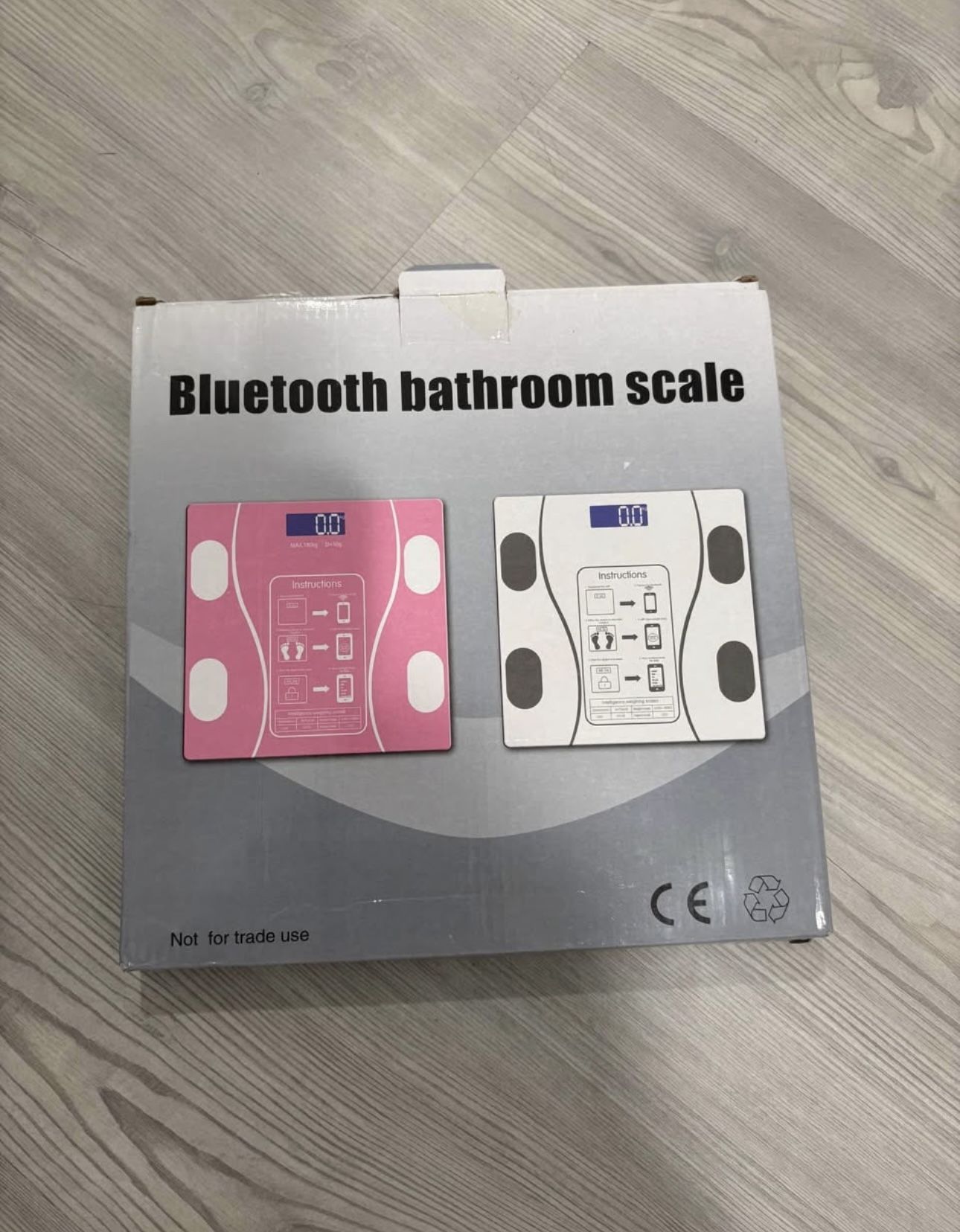 Bluetooth Weight scale (white)
