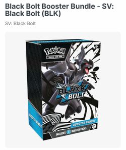 BUYING Pokemon black bolt bundles