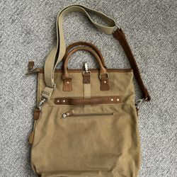 Purse/handled Heavy Canvas Tote