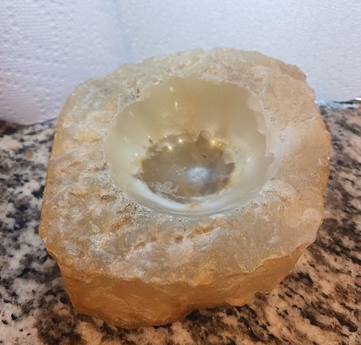 Agate Crystal Bowl
