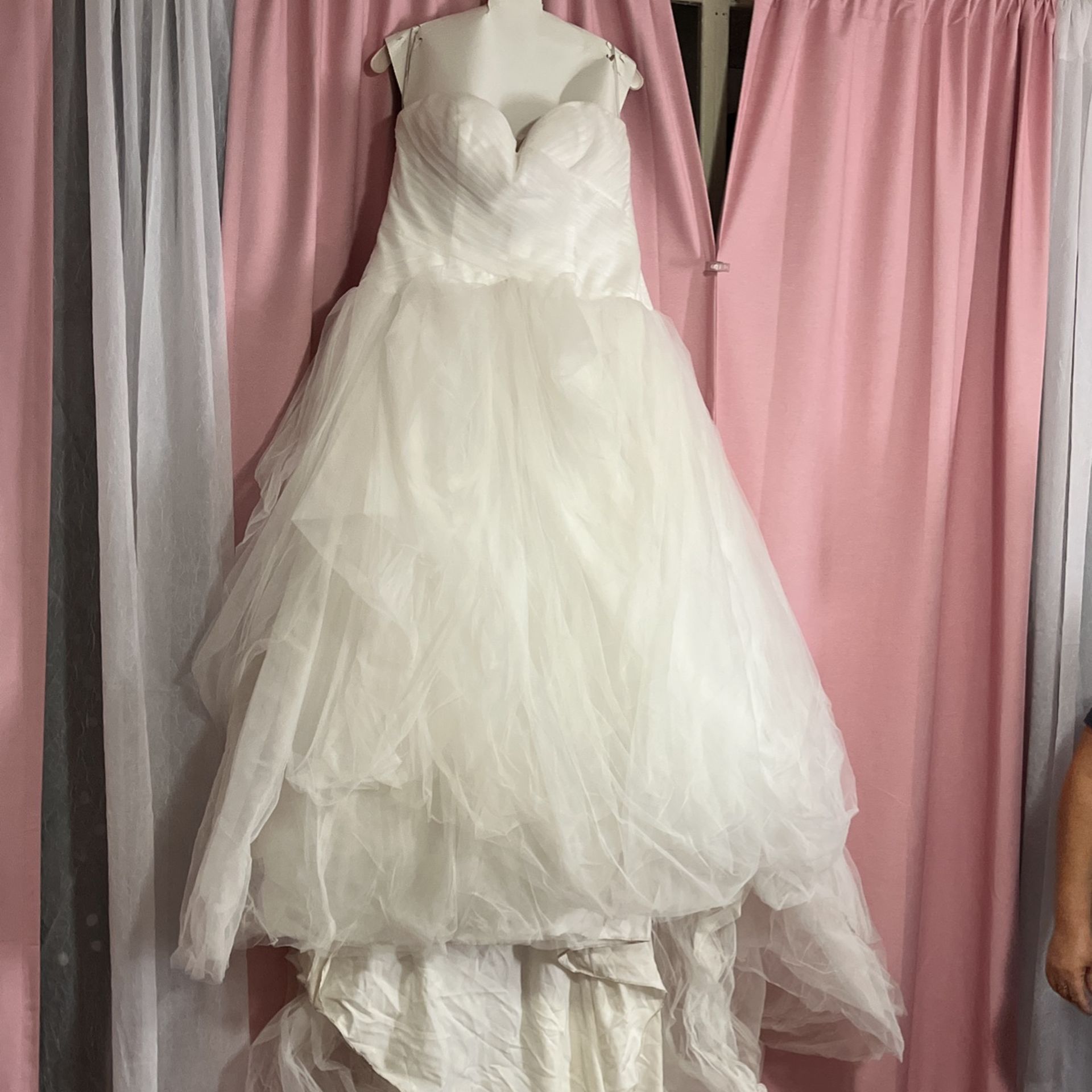 Vestido De Novia Blanco White Size 14