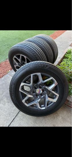 Chevy 20 rims and tires GMC sierra