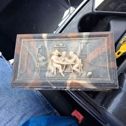 Men In Pub Scene Jewelry Box