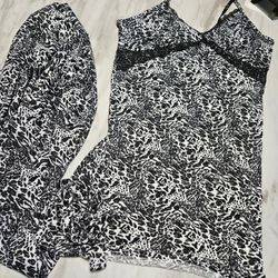 Womans Night Gown And Robe Size Xl