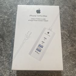 USB Home Wall Charger AC Adapter Plug USB Cable For iPhone 14 13 12 11 8 7 SE XR