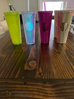 Starbucks Studded Tumbler Cup Set of 4