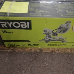 RYOBI MITER SAW SLIDING 15AMP 10"