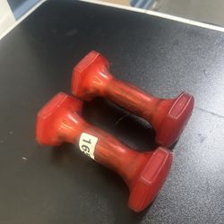 Set Weights 2.5 Pounds Each