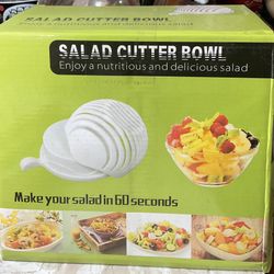 New Salad Cutter Bowl – Quick & Easy 60-Second Salad Maker