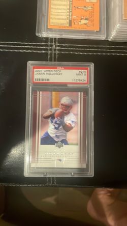 2001 upper deck trading card