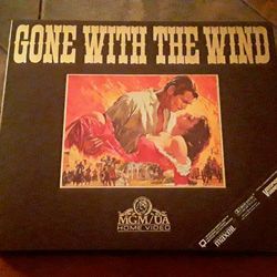 Gone With The Wind VHS Hi-Fi 2 Video Tape Box Set 1989 MGM/UA Great Shape!!