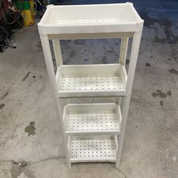 Bathroom storage rack