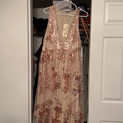 Rose Gold Dress