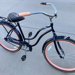 Navy Schwinn Cruiser Bike 26”