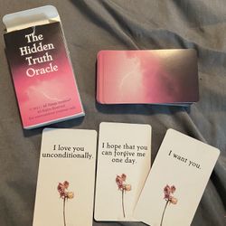 Hidden Truth Oracle Deck.