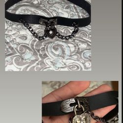 Goth Punk Chokers And Bracelets!! 