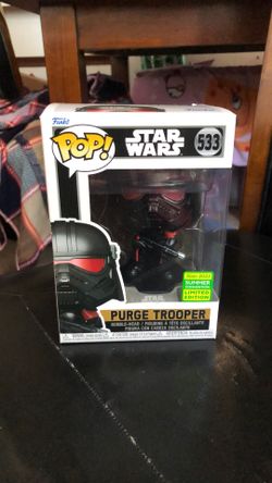 Purge Trooper Funko Pop Limited Edition Comic Con 2022