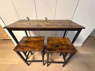 Vasagle Wooden Desk and Chairs