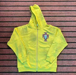 Yellow valley Zip-Up Hoodie
