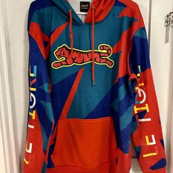 Le Tigre Colorblock Sweatshirt Logo XL 