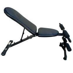 Marcy Adjustable Weight Bench (Folds Flat, Incline/Decline/Flat)