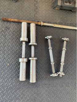Standard and Olympic weight handles