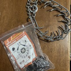 Dog Prong training collar   Easy on  Adjustable for Med to XXL dogs